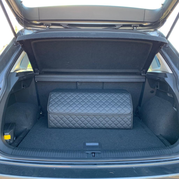 Автомобильный органайзер Кофр в багажник Premium CARBOX Усиленные стенки (размер 70х40см)