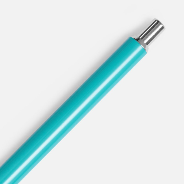 Ручка шариковая Slim Beam, бирюзовая, 14х0,9 см