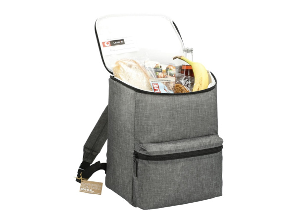 Рюкзак-холодильник Reviver из переработанного пластика, Цвет серый
