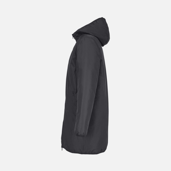 Куртка-парка унисекс Reverse, черная, XS–3XL
