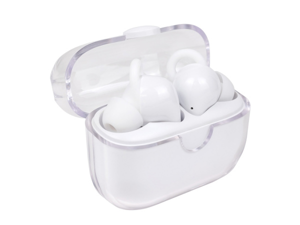 Наушники беспроводные TWS «Clarity» с шумоподавлением ENC, Цвет белый