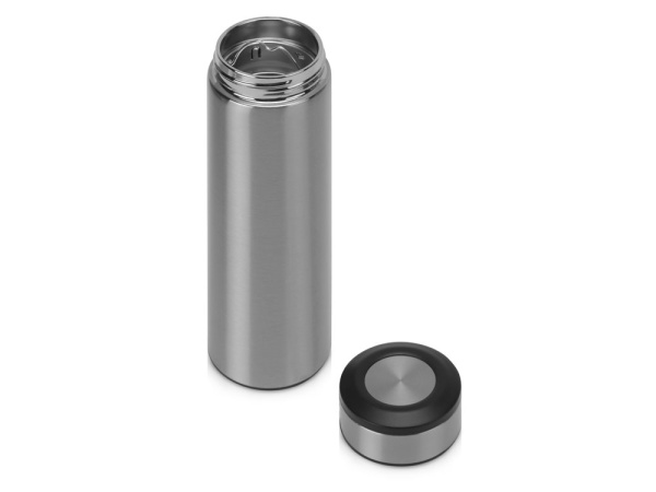 Термос «Confident Metallic», Цвет серебристый