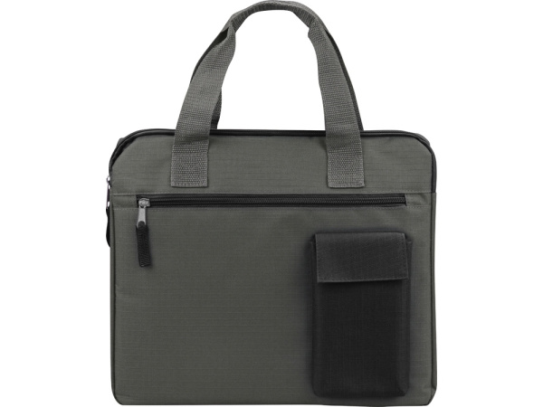 Конференц сумка для документов «Session», Цвет серый/черный