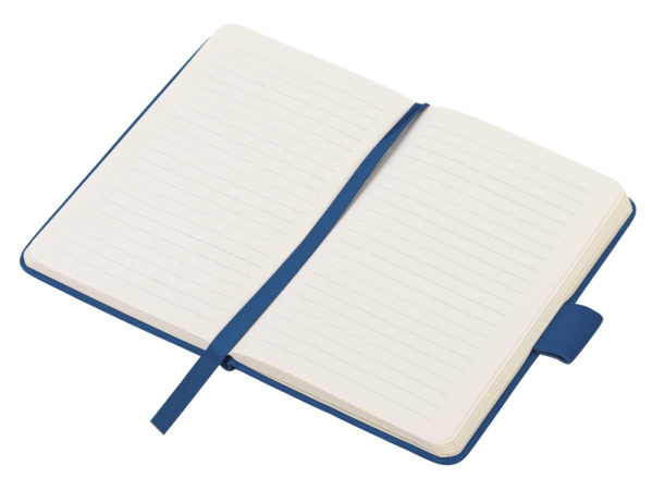 Блокнот А6 в твердой обложке «Vision 2.0» soft-touch, Размер А6, Цвет синий