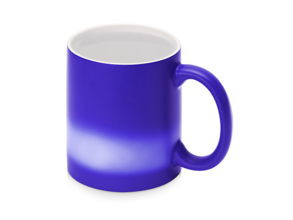Кружка-хамелеон «Magic» матовая, Цвет синий/белый