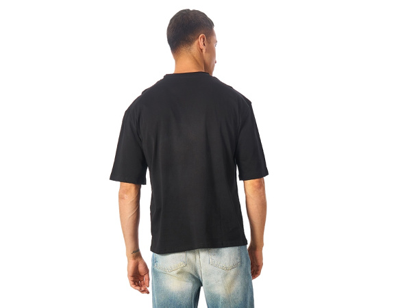 Футболка оверсайз «Liyon» унисекс, Размер XL-2XL, Цвет черный