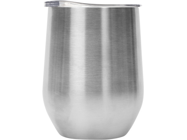 Вакуумная термокружка «Sense», непротекаемая крышка, крафтовая упаковка, Цвет серебристый