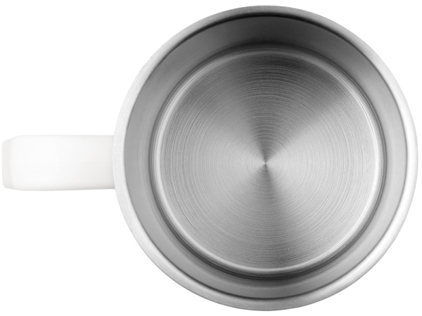 Стальная кружка с двойными стенками «Climber Max», 450 мл, Цвет белый