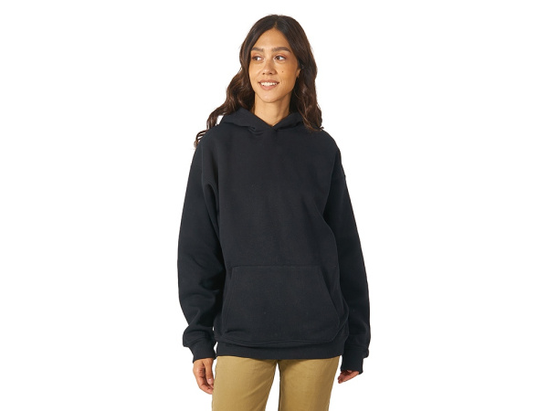 Толстовка с капюшоном оверсайз «Berlin» унисекс, Размер XL-2XL, Цвет черный