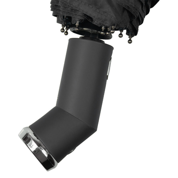 Зонт складной автоматический Forest Lotus Flashlight, чёрный