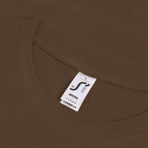 Футболка Imperial 190, коричневая, S–XXL