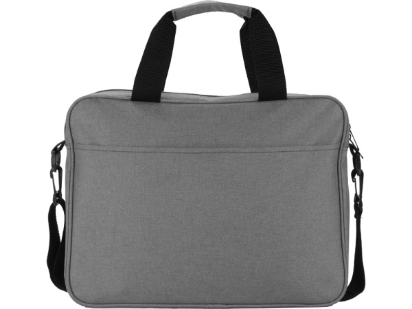 Сумка «Янг» для ноутбука 13,7", Цвет серый/черный