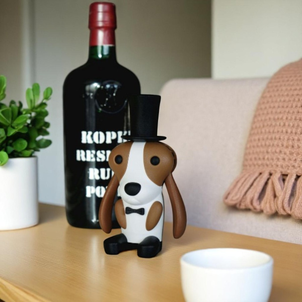 Штопор механический Wine Hound 2в1 Пес Джек-Рассел