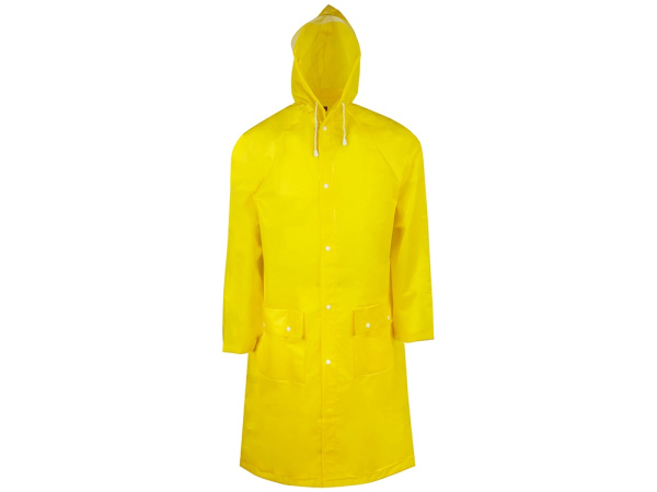 Дождевик «Hawaii pro» c чехлом унисекс, Размер XL-2XL, Цвет желтый