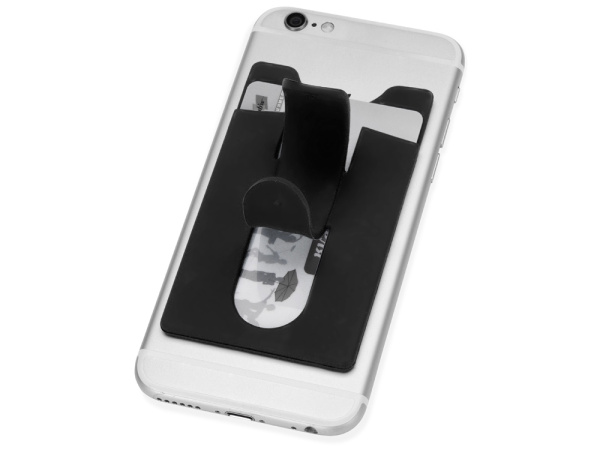 Футляр для кредитных карт «Покет», Цвет черный