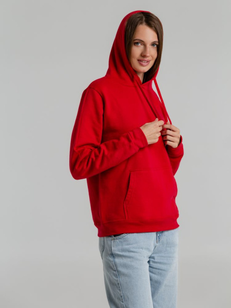 Толстовка с капюшоном Snake II красная, XS–4XL