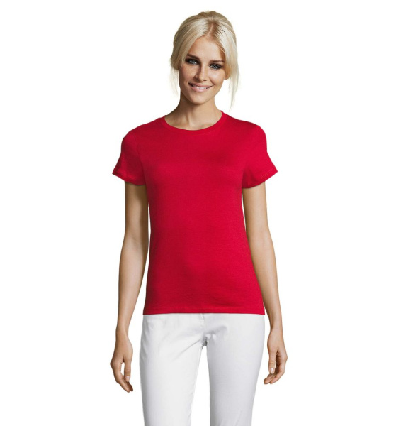 Футболка женская Regent Women, красная, S–XXL