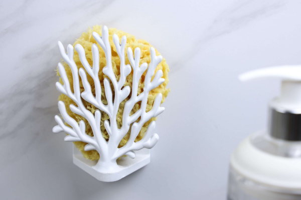 Держатель - крючок для мочалок coral sponge