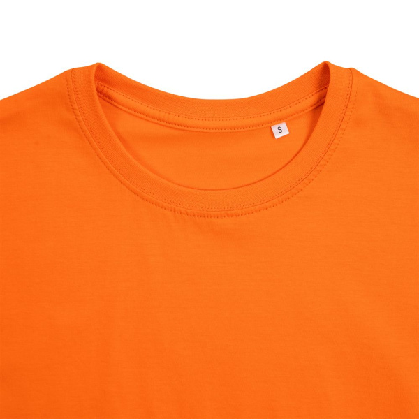 Футболка унисекс T-Bolka 160, оранжевая, S–4XL