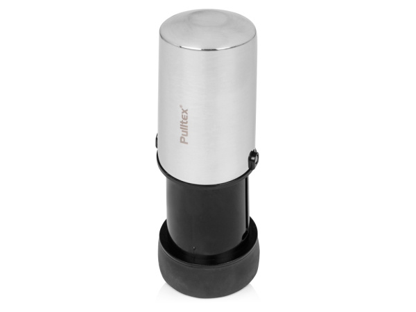 Вакуумный насос-пробка для вина «Vacuum», Цвет серебристый