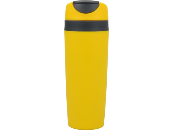 Термокружка «Лайт», Цвет желтый/темно-серый