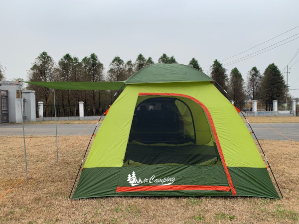 Кемпинговая шестиместная палатка к автомобилю 