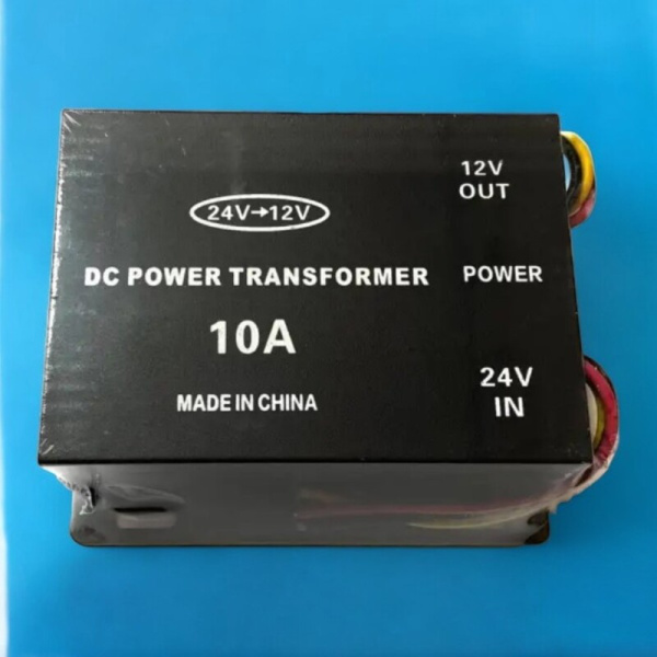Автомобильный инвертор 24V на 12V 10A / Надежное решение для преобразования напряжения