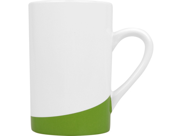 Кружка «Мерсер», Цвет белый/зеленый