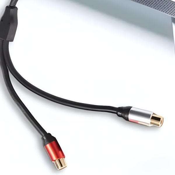 Кабель Аудио Premium H249 2RCA/M на 2RCA/F / Практичный и качественный