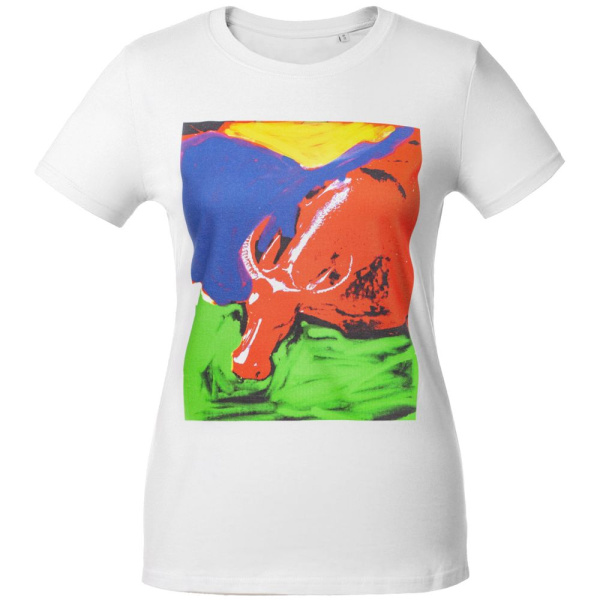 Футболка женская Toro, белая, S–XL