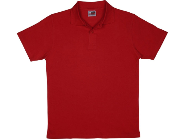 Рубашка поло "First" мужская, Размер L, Цвет красный