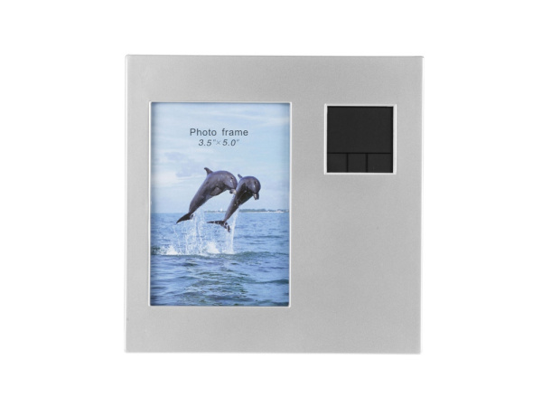 Часы «Рамка», Цвет серебристый