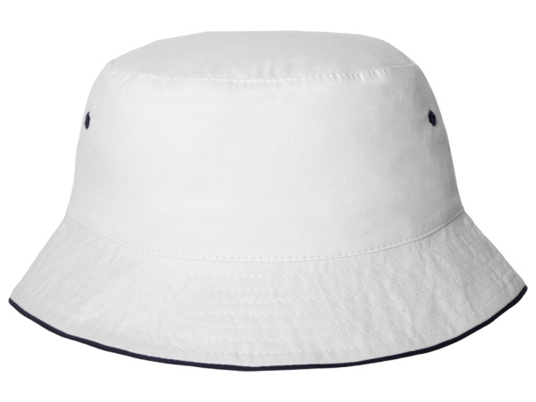 Панама «Hanoi», унисекс, Цвет белый, темно-синий