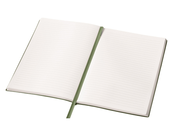 Блокнот в гибкой обложке А5 «Bradbury», Цвет зеленый оливковый