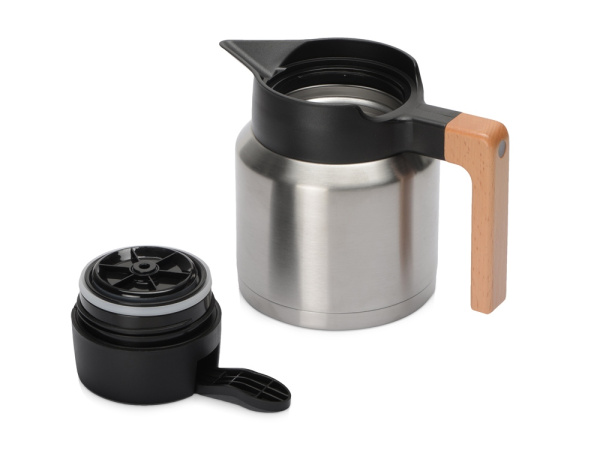 Вакуумный термокувшин «Brew», Цвет серебристый