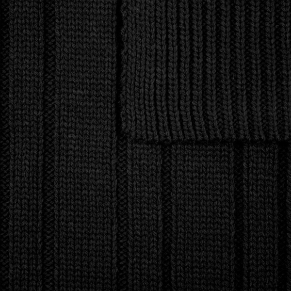 Шарф Knit Beat, черный