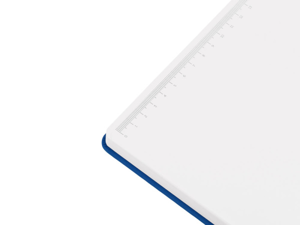 Бизнес-блокнот А5 «C2» soft-touch, Цвет синий