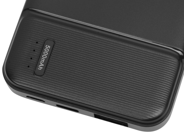 Внешний аккумулятор «Mosaic», 5000 mAh, Цвет черный