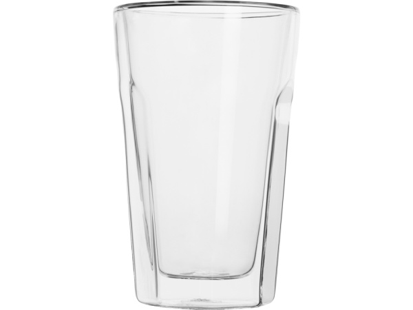 Стакан граненый с двойными стенками «Silva», Цвет прозрачный