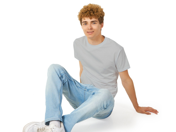 Футболка "Heavy Super Club" мужская, Размер M_v2, Цвет жемчужный