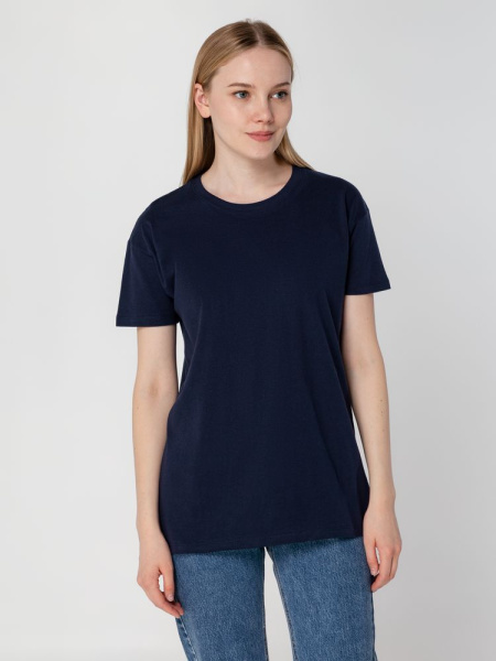 Футболка унисекс Regent 150, кобальт (темно-синяя), XS–5XL