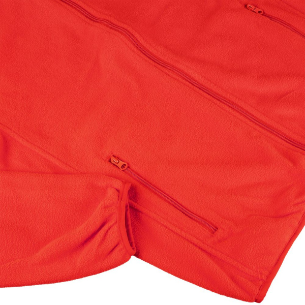 Куртка флисовая унисекс Nesse, красная, XS–XXL