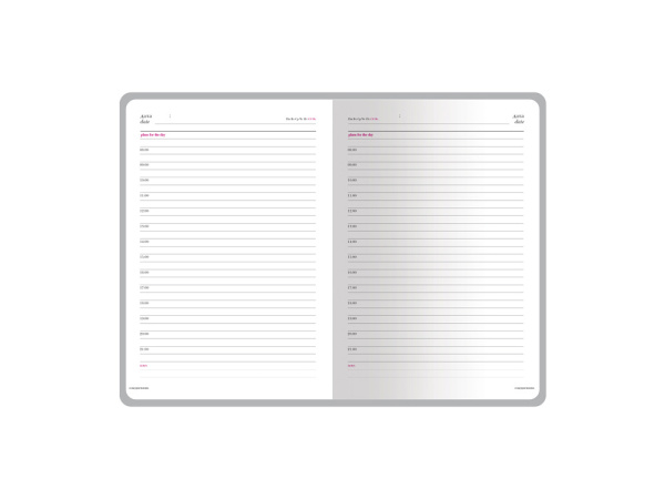 Ежедневник недатированный А6 «Magnum», Размер А6+, Цвет черный