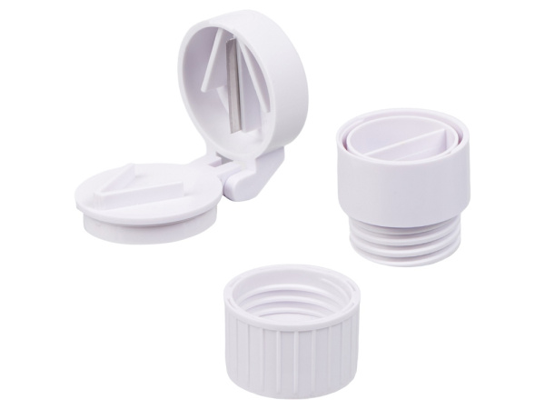 Таблетница с измельчителем «Avicenna», Цвет белый