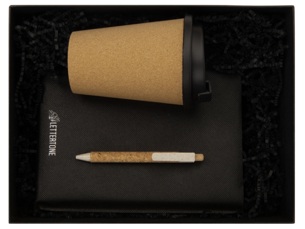 Подарочный набор «Corky set», Цвет коричневый