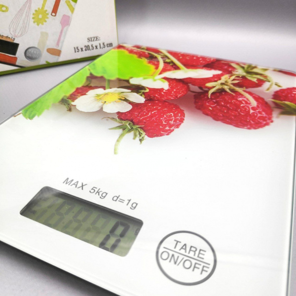 Электронные кухонные весы Digital Kitchen Scale, 15.00х20.00 см, до 5 кг