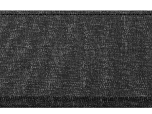 Коврик для мыши с беспроводной зарядкой «Mist», Цвет темно-серый