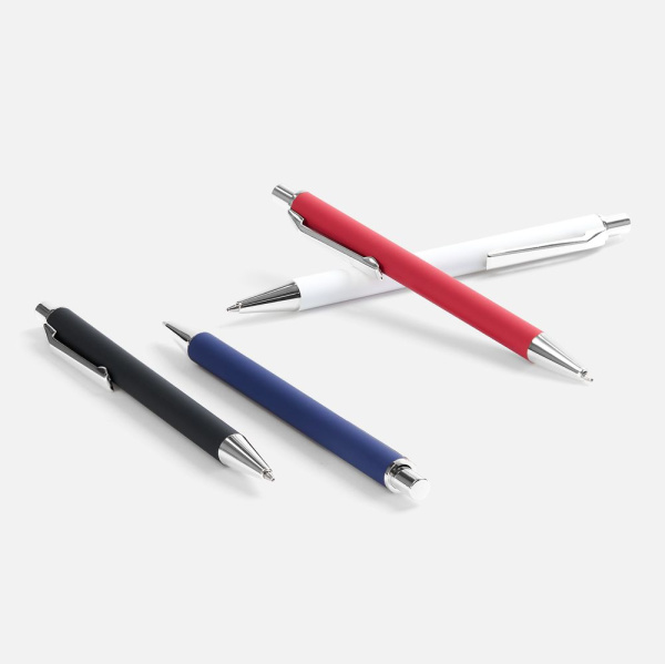 Ручка шариковая Lobby Soft Touch Gold, черная, 14,5х1 см