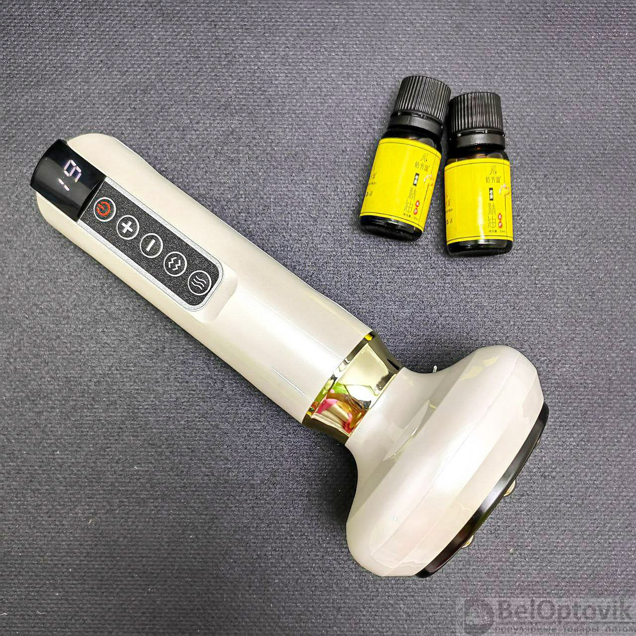 Вакуумный антицеллюлитный массажер для тела Intellegent negative pressure  cupping massage instrument с ИК-прогревом DS-A15 (12 режимов работы, 12  уровней интенсивности) (арт: ma-13334) от 950 ₽ рублей оптом в Москве