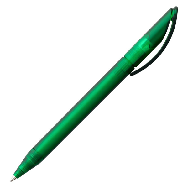 Ручка шариковая Prodir DS3 TFF, зеленая, 13,8х1 см